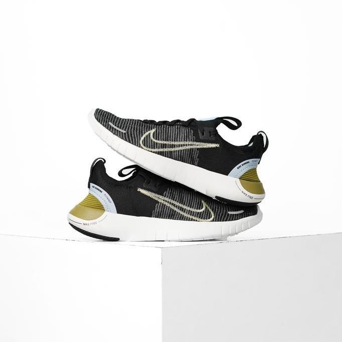 Sepatu Sport Women Free RN Flyknit NN Black [DX6482 006]