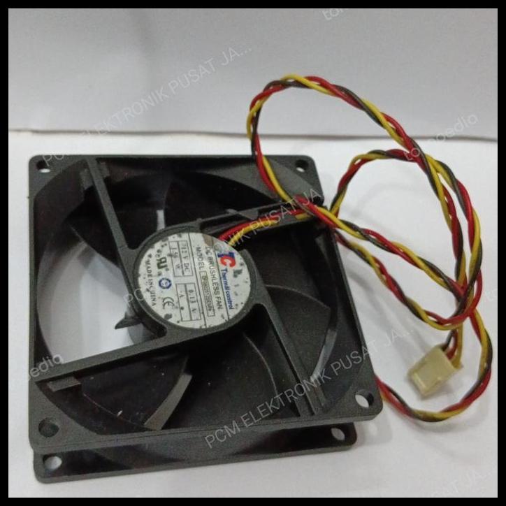 GRATIS ONGKIR 1670 EXHAUST FAN KIPAS PENDINGIN TC 12V 12VDC 8CM 8 CM 8X8 3 KABEL PIN