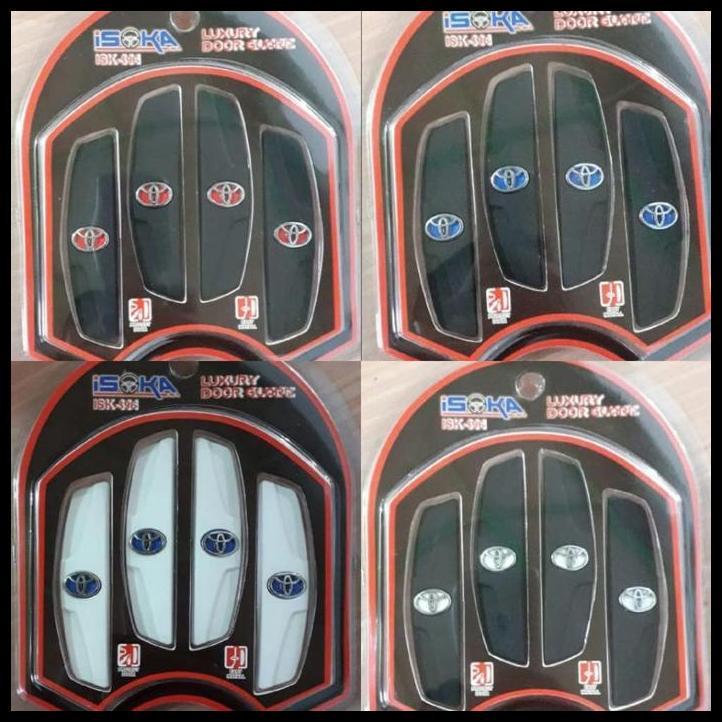 TERLARIS SILKY DOOR GUARD LUXURY PELINDUNG PINTU LOGO TOYOTA ALL NEW RUSH 