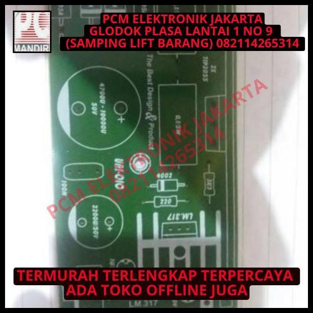 DISKON PCB PS 10A IC LM317 