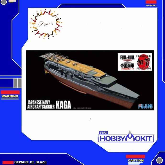 FUJIMI - 1/700 IJN Carrier Kaga Three Flight Deck Version Full Hull