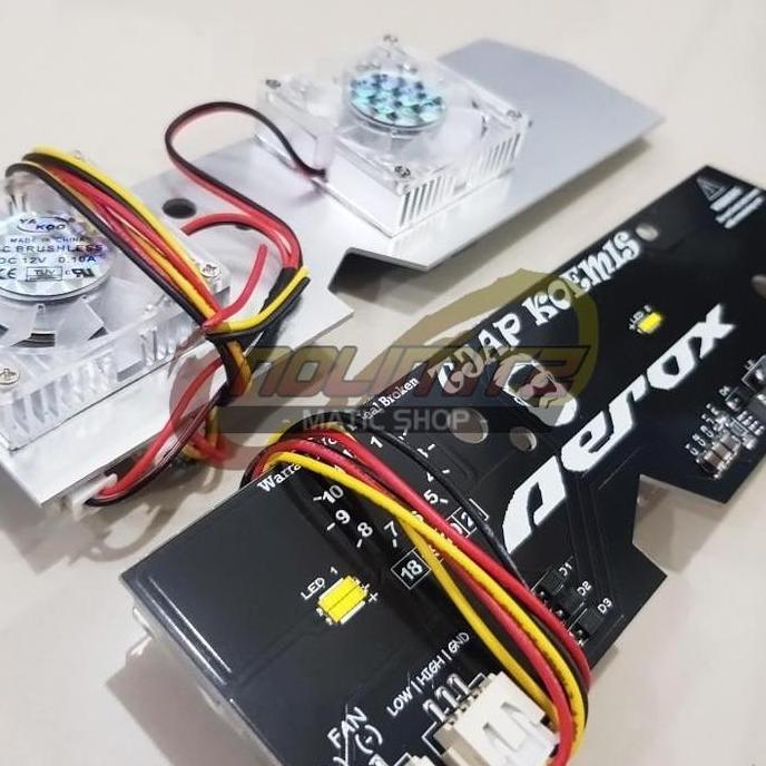 Upgrade Headlamp PCB Lampu Utama 90 Watt Yamaha Aerox 155 OLD