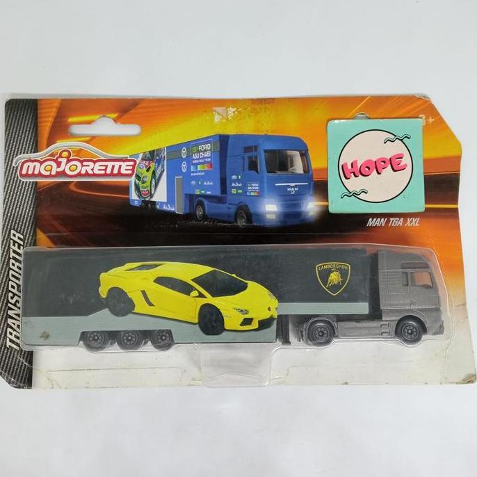 Majorette Transporter MAN TGA XXL Lamborghini Original
