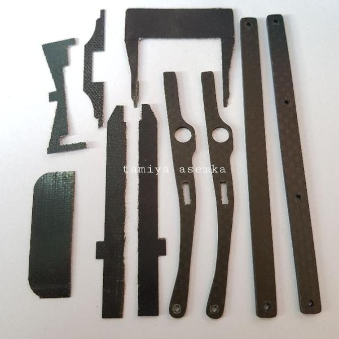 bemper tamiya speed nascar Carbon