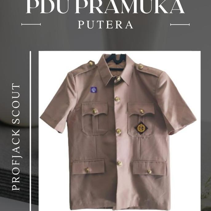 Seragam / Baju PDU Pembina Putera Perlengkapan Pramuka