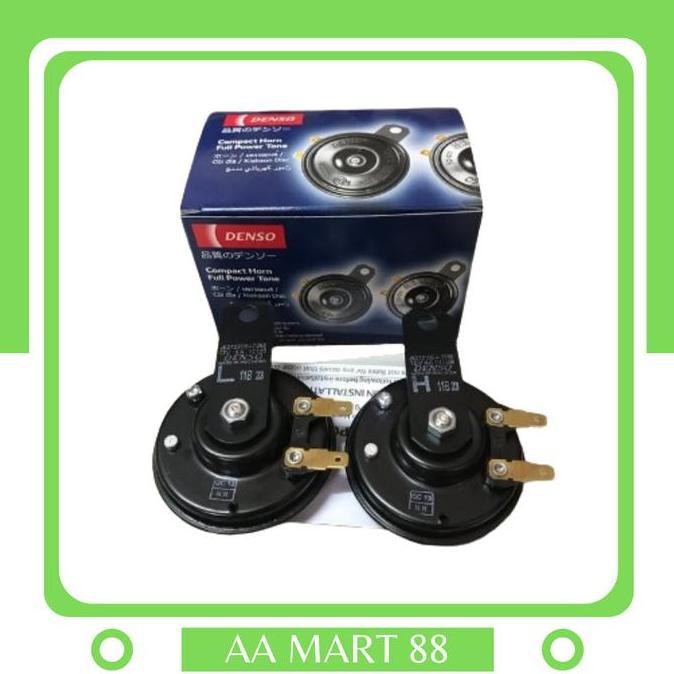 Klakson Avanza Ori Original Denso Compact Horn Set 12 high and low