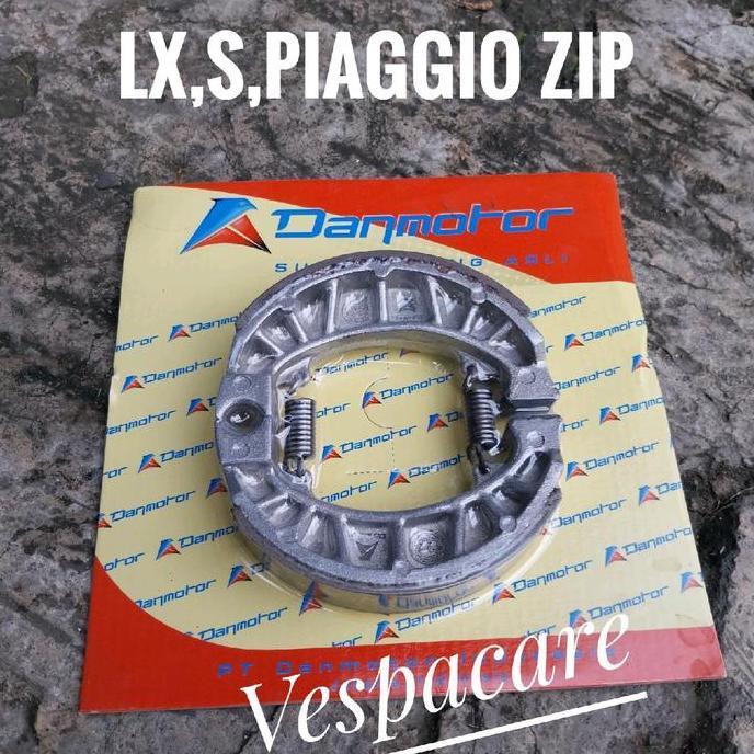 Kampas Rem Belakang Vespa Lx S Piaggio Zip Danmotor