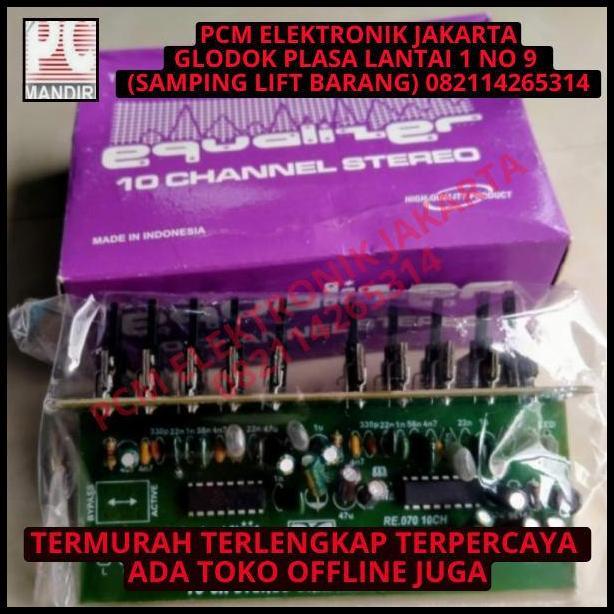 BEST DEAL KIT EQUALIZER EQ 10CHANNEL 10 CHANNEL STEREO RANIC 