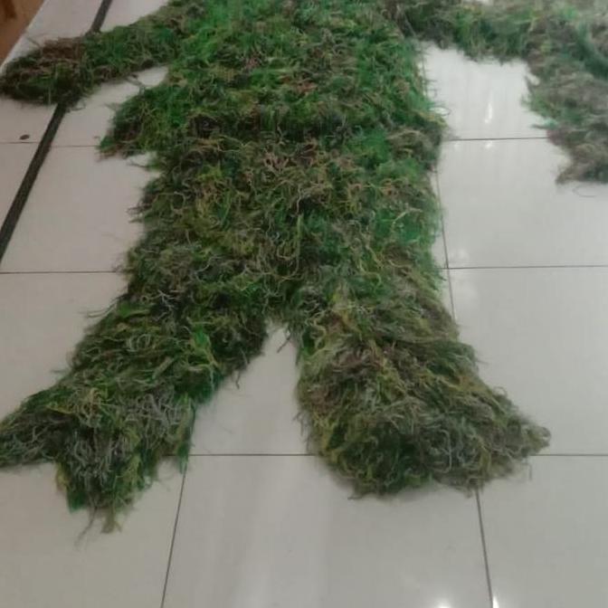 BAJU RIMBA TNI/BAJU SNIPER/BAJU GILLIE/LATIHAN TNI