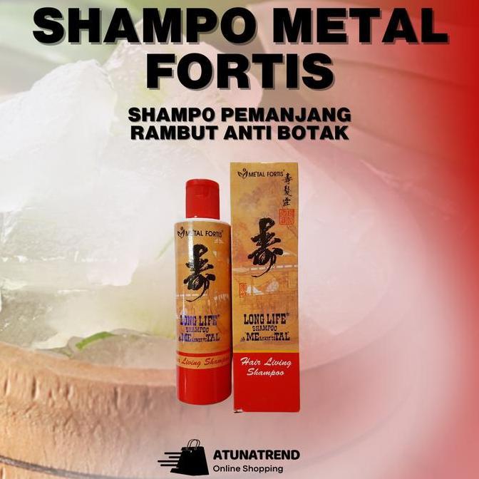 Letssist- Shampo Penumbuh Rambut Cepat Panjang Shampo Metal Pemanjang Rambut Sampo Metal Pelurus Ram