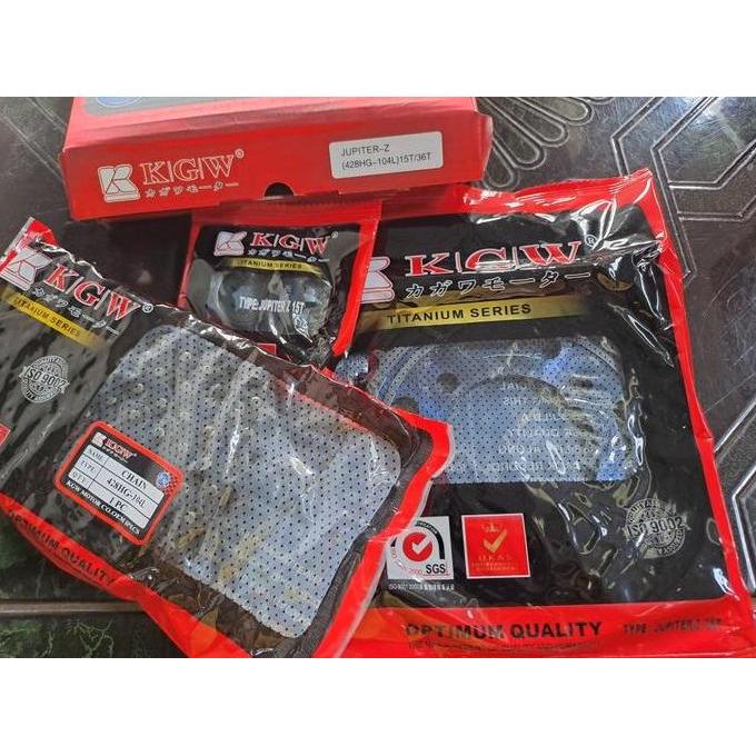 Gear Set Gir Paket KGW Kagawa Jupiter Z old / burhan / vega / f1zr 15T
