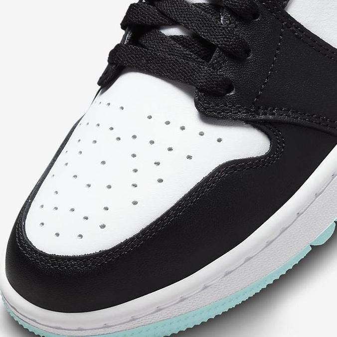 NIKE AIR JORDAN 1 LOW GOLF WHITE COPA BLACK