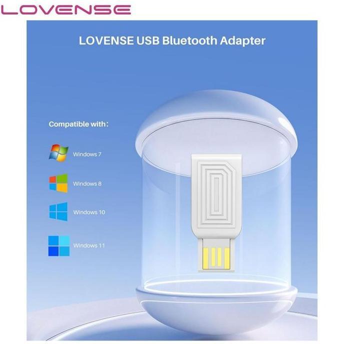 Lovense USB Bluetooth Adapter Connect Any Lovense Toy To a Windows PC / USB Lovense Terlaris
