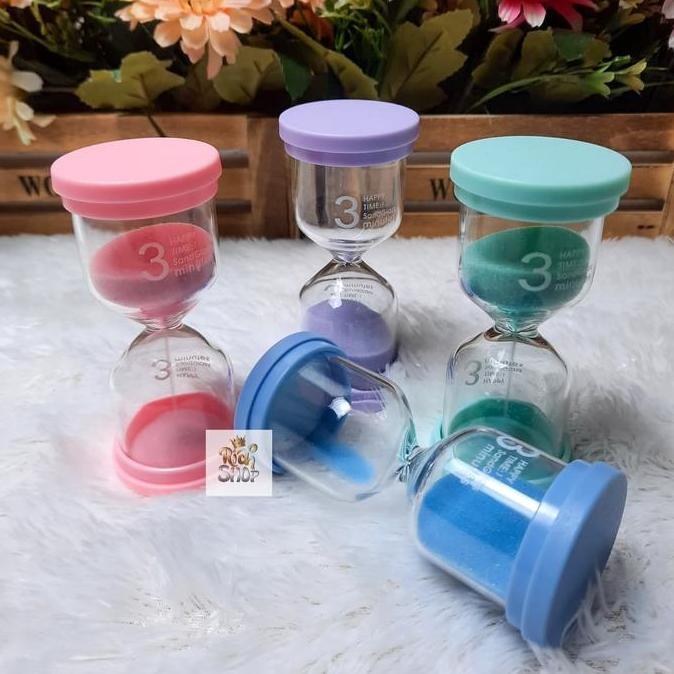 Jam Pasir 3 Menit Timer Hourglass Sand Clock