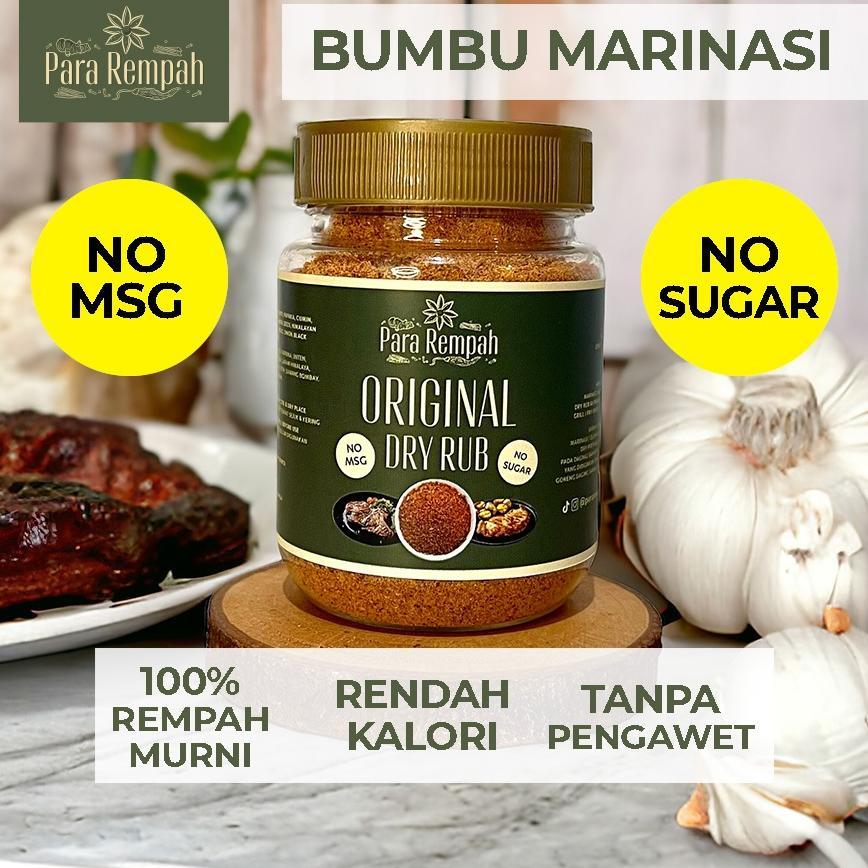 DRY RUB Para Rempah - Bumbu STEAK / bumbu Marinasi Daging / Italian Rub / Dry Rub / Bumbu Steak para