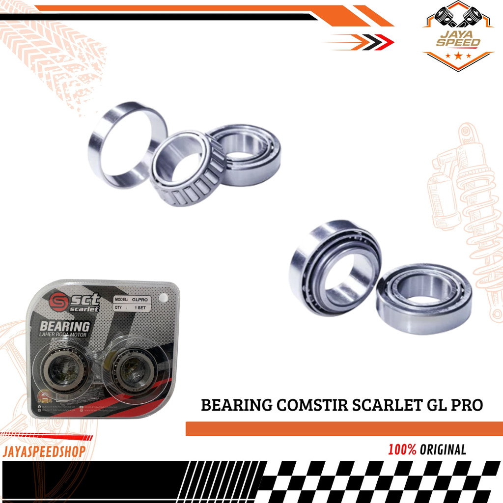" Scarlet Racin " Bearing Comstir GL Pro Bearing Komstir GL MX WIN TIGER