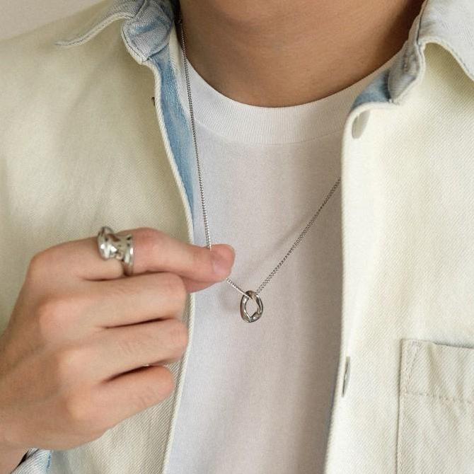 Cod,Bisa- Arna Archive Signature Pendant Long Necklace Kalung Unisex