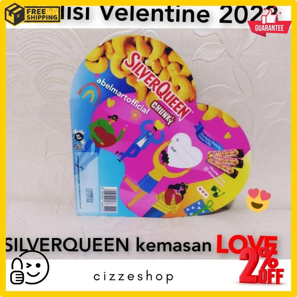 Silverqueen Montes Valentine / Silverqueen Chunky Bar Edisi Valentine Bear / Silverqueen Bear / Silv