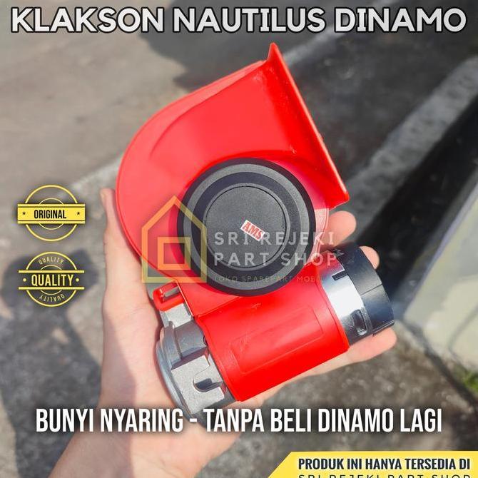 KLAKSON ANGIN NAUTILUS DINAMO 12 - 24 VOLT SUARA KAPAL UNTUK MOBIL PICK UP DAN TRUCK - KELAKSON STAB