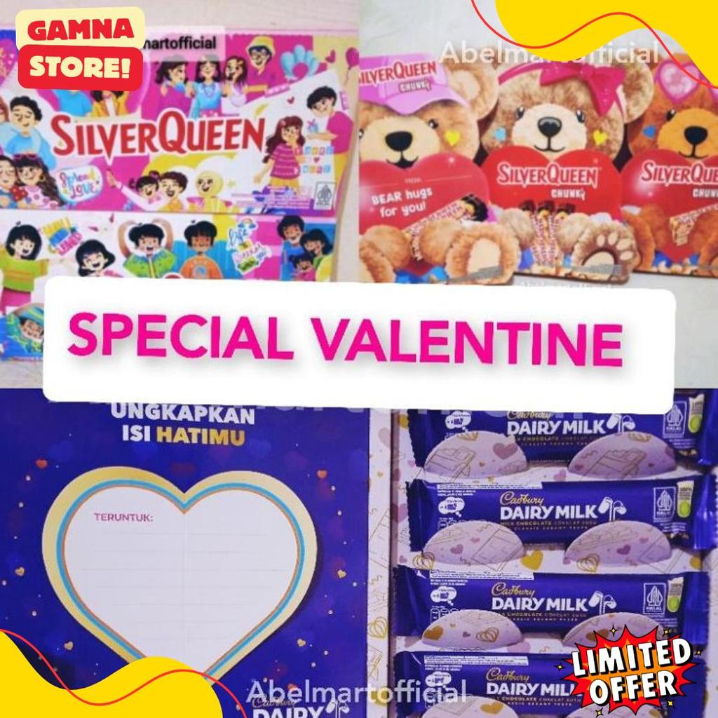 Silverqueen Montes Valentine / Silverqueen Chunky Bar Edisi Valentine Bear / Silverqueen Bear / Silv