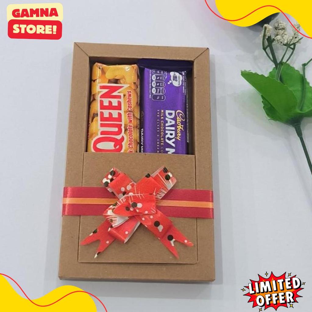 Hampers Coklat Mini Silverqueen | Kado Ulangtahun Coklat | Kado Valentine Coklat Silverqueen