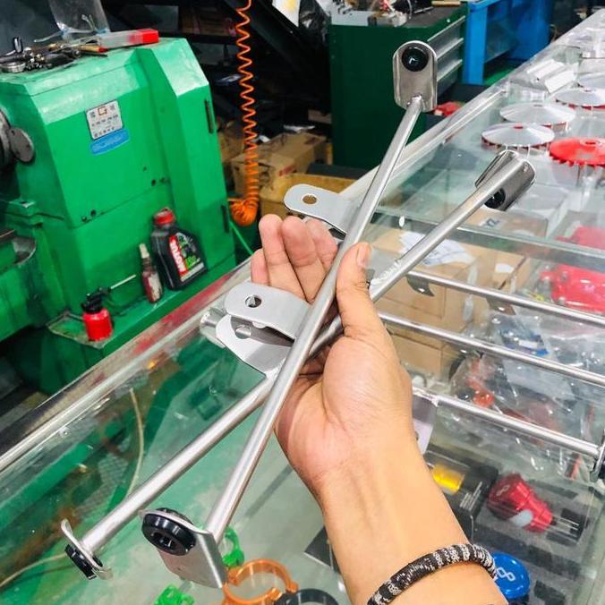 Thebest- BRACKET SAYAP RADIATOR BPRO SUPPORT SIRIP NINJA R SS KOMBINASI