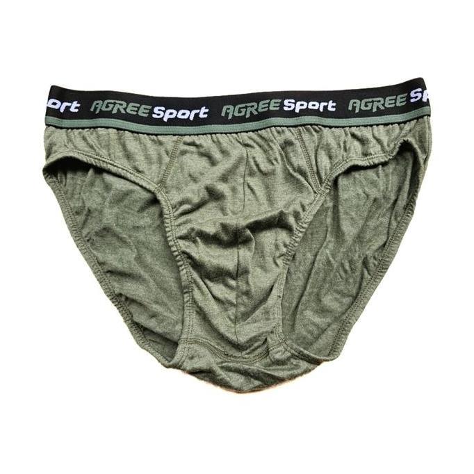Cod,Bisabanget- Cd Pria Dewasa Agree Sport 2311 | Celana Dalam Cowok Bahan Katun Lembut Karet Boxer