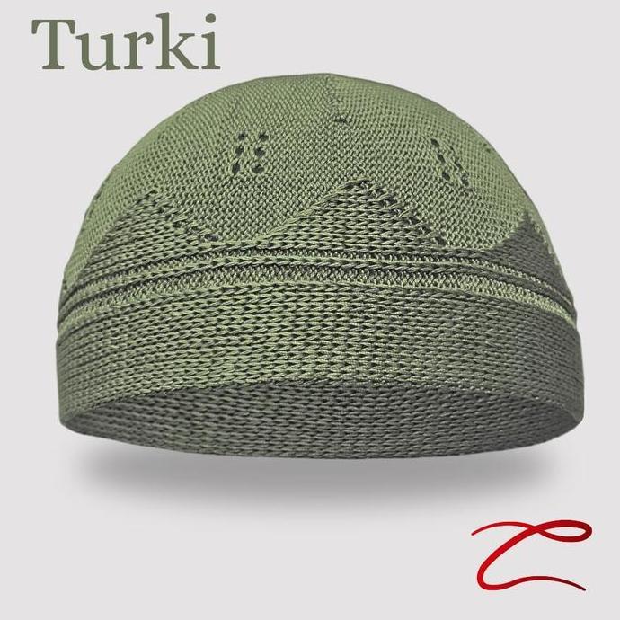 Uwouwo- Zeta Kopiah Peci Rajut Dewasa Yaman Polos Terbaru Terpopuler Aneka Warna Muslim Songkok Hita