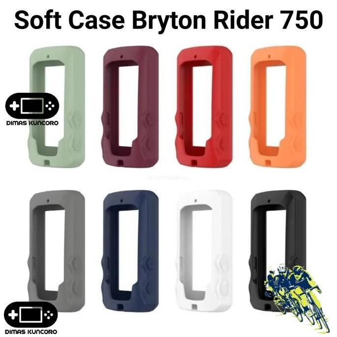 Ready Soft Case Bryton Rider 750 silicone silicon bumper casing gps sepeda bryton rider 750