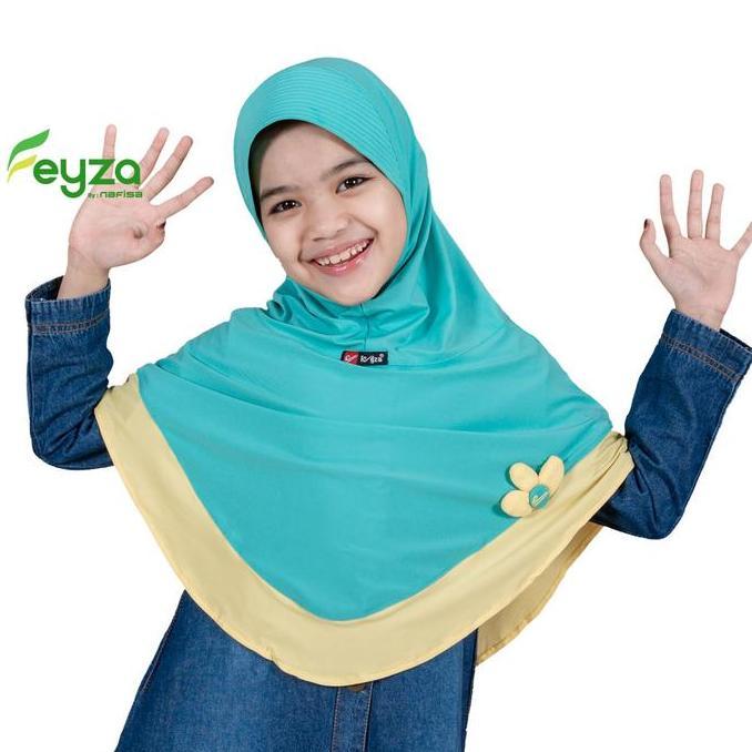 Nafisa Feyza Ashwina | Hijab Intan Anak Variasi Bunga (TERBAIK) (TERBARU) (TERMURAH)
