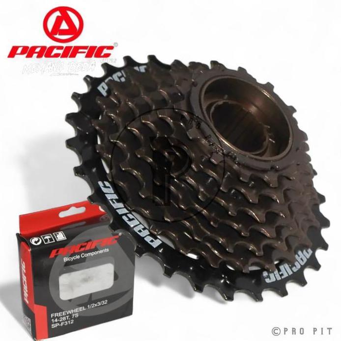 Ready Sprocket Freewheel Gir Belakang 7 Speed Sepeda Pacific