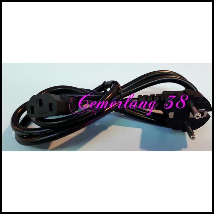 TERBARU KABEL POWER ADAPTOR / CPU MONITOR KOMPUTER PC / PC STANDARD 