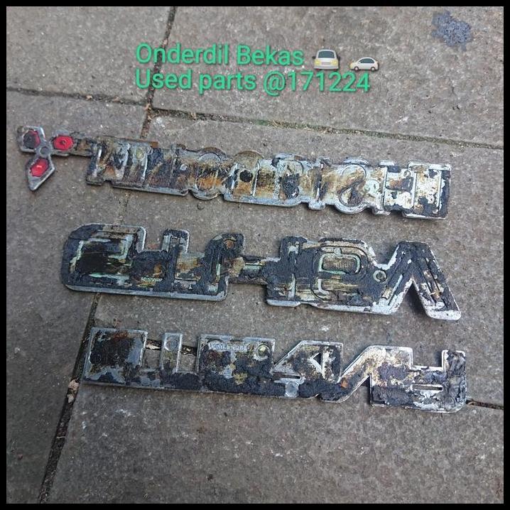 TERMURAH EMBLEM BAGASI MITSUBISHI ETERNA GTI