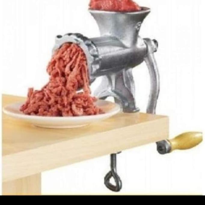Thebest- MESIN GILING DAGING/ KACANG MANUAL BESI UKURAN 22 MEAT MINCER
