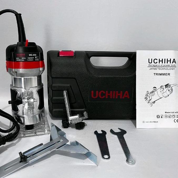 ToysHanna55 - mesin trimmer uchiha U450 6mm profil kayu router wood trimmer uchiha U450