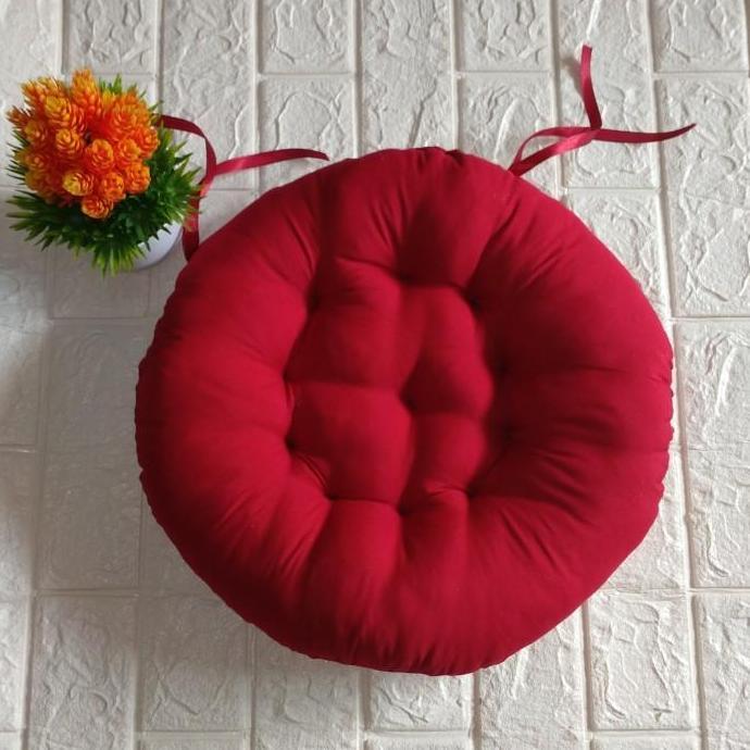 Thebest- bantal alas kursi bulat 40cm