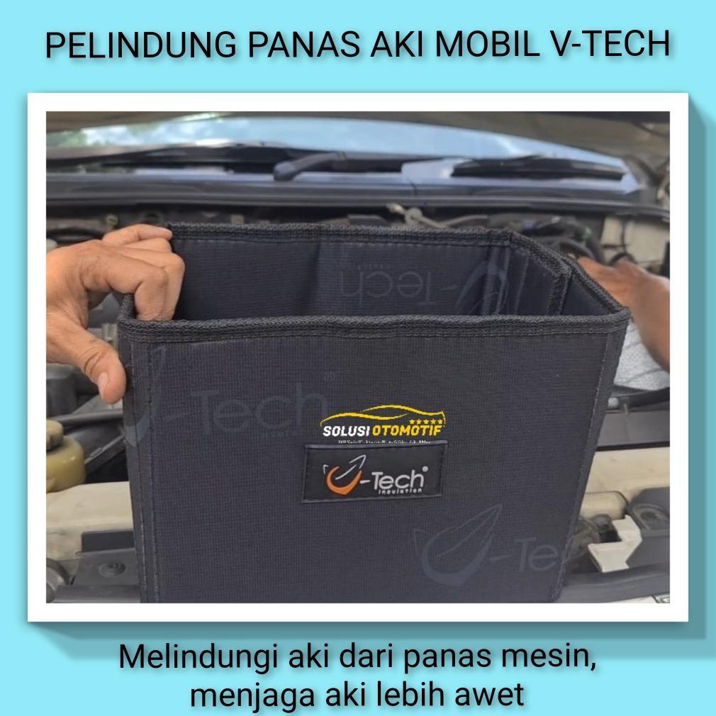 Pelindung Panas Cegah Aki Mobil NS40 / 32B20L / 36B20L /65B24L / 38B19L Cepat Soak VTECH Ori