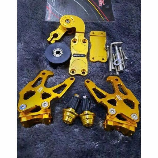 OK PAKET VARIASI/STABILIZER RANTAI + STANDHOOK + JALU STANG/VIXION/SATRIA *