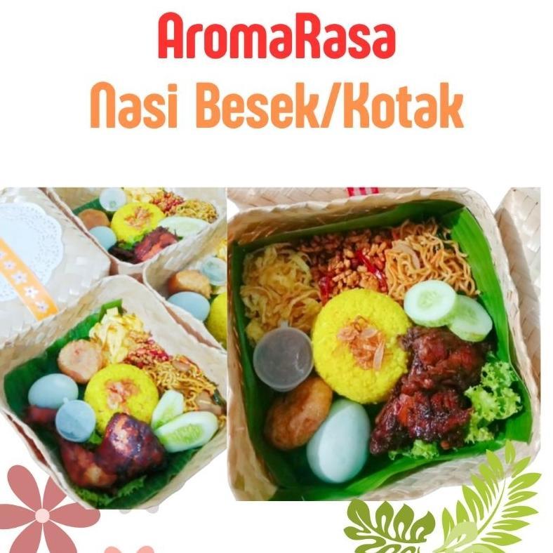 Nasi besek komplit/paket nasi besek/Nasi besek/Nasi besek bambu Termurah