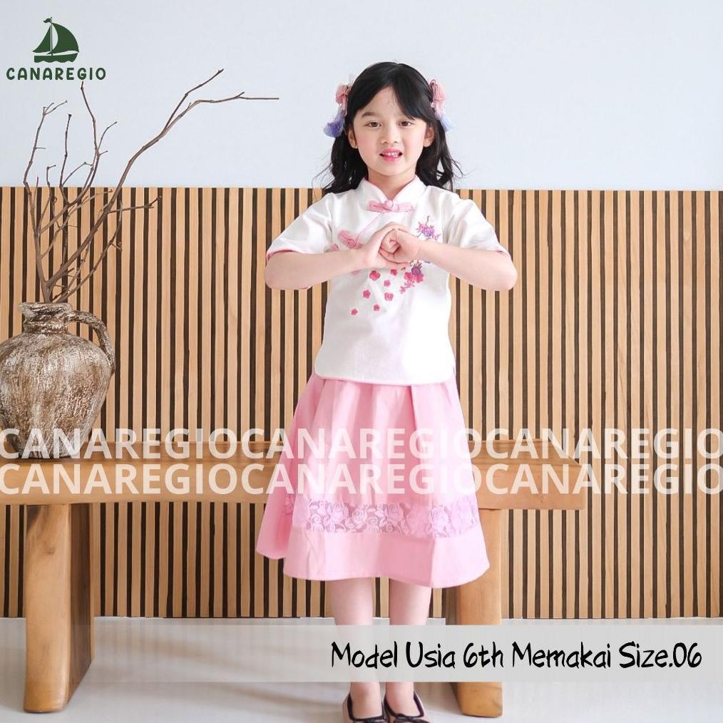 Baju Imlek Cheongsam Anak Perempuan Baju Cina Cheongsam