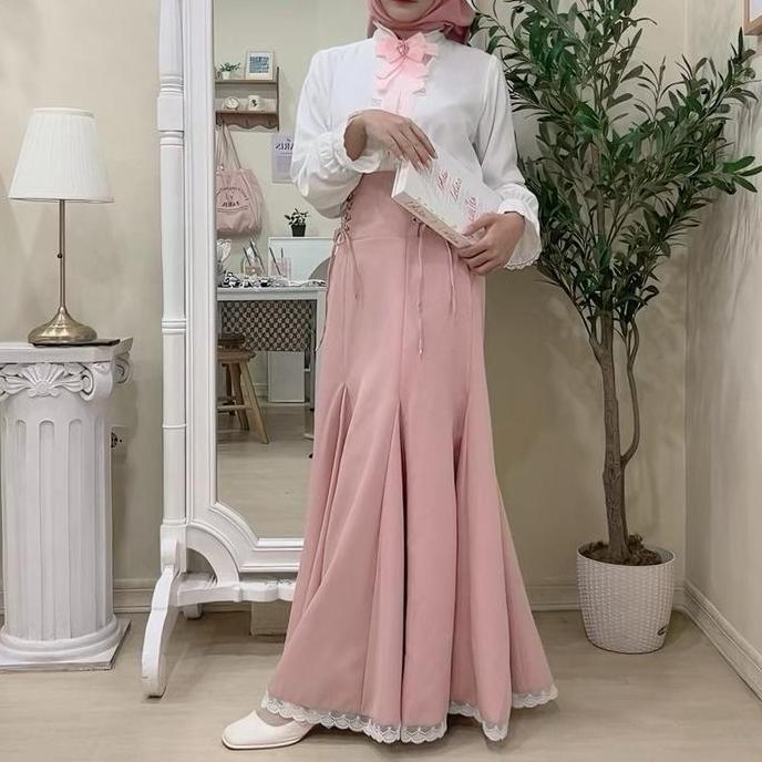 Kawaii Mermaid Skirt Rok Duyung Vintage Jiraikei by Studhijabstore