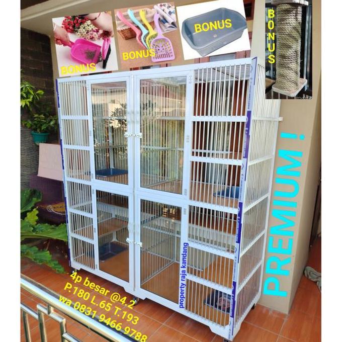 kandang kucing paling murah sejabodetabek (Raja kandang bekasi)
