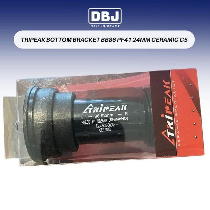 BB BOTTOM BRACKET TRIPEAK CERAMIC BEARING PRESSFIT PF41 BB86 BB92 24MM
