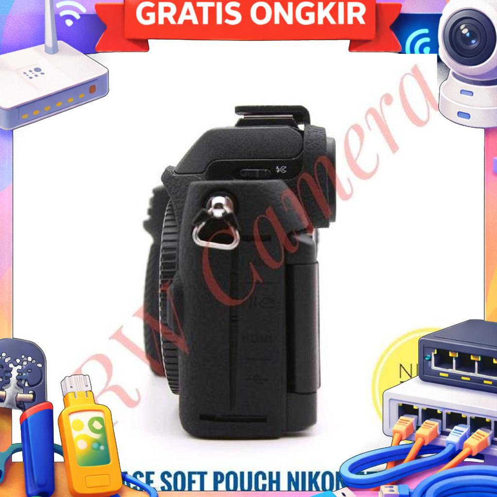 Z50Ii Silicone Case Nikon Z50 Mark Ii  Sarung Karet Silikon Bag Tas Protective Armor Soft Case Pouch