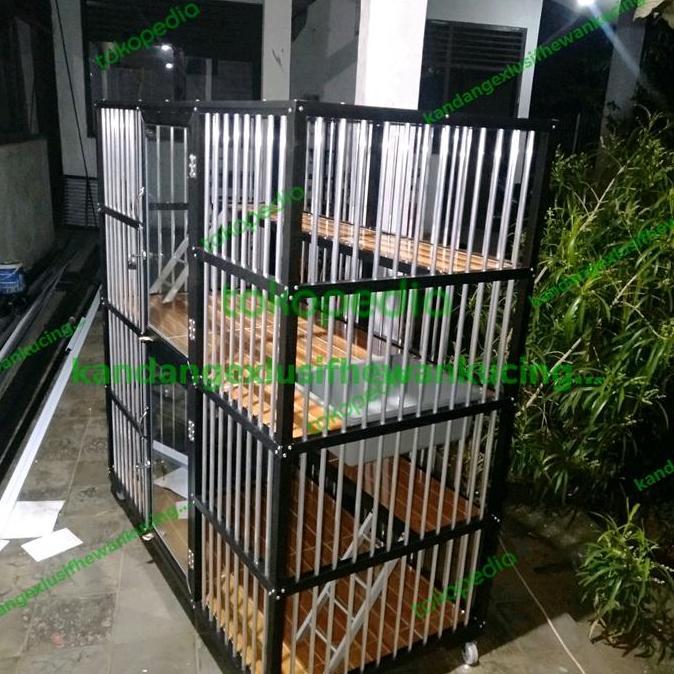 kandang kucing tingkat 2 xl