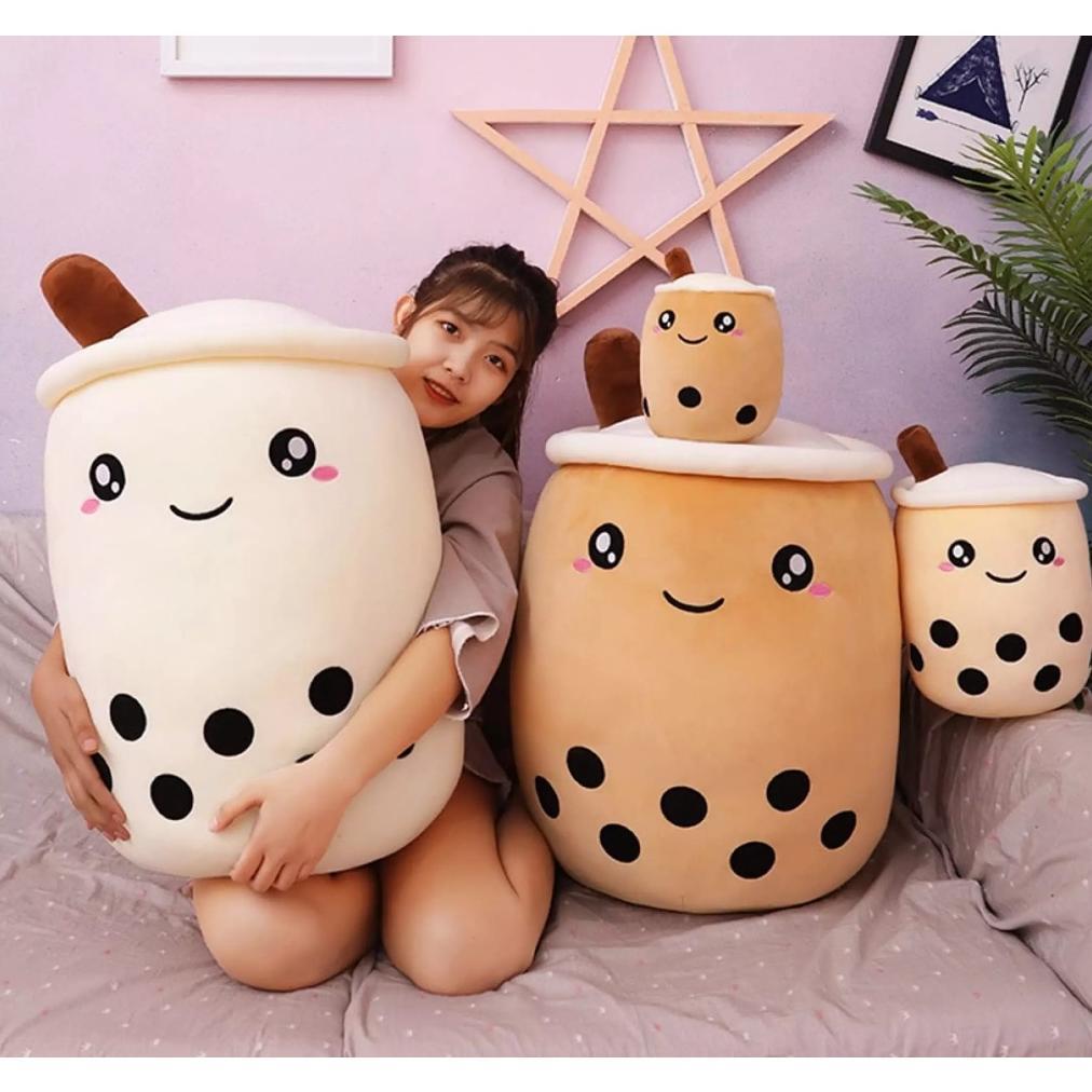 Saless Boneka Boba Jumbo 60Cm/Boba Milk Tea Isi Padat