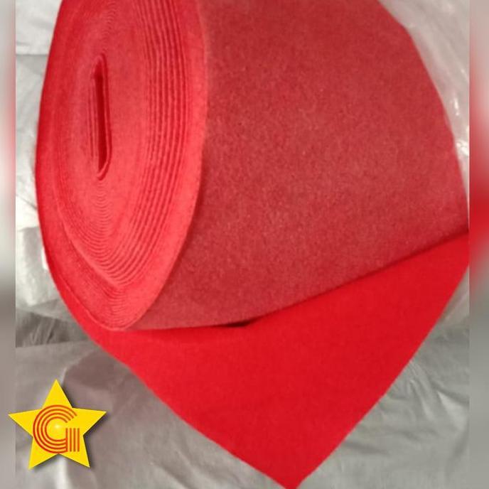 Karpet Bludru Polos Planet Super Buana 1 Roll 2x30m 3mm