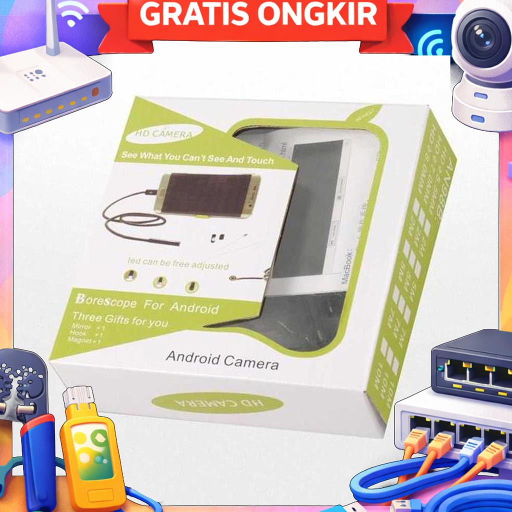 Endoscope Inspection Camera Android Kamera Endoskopi Industrial Usb Hp