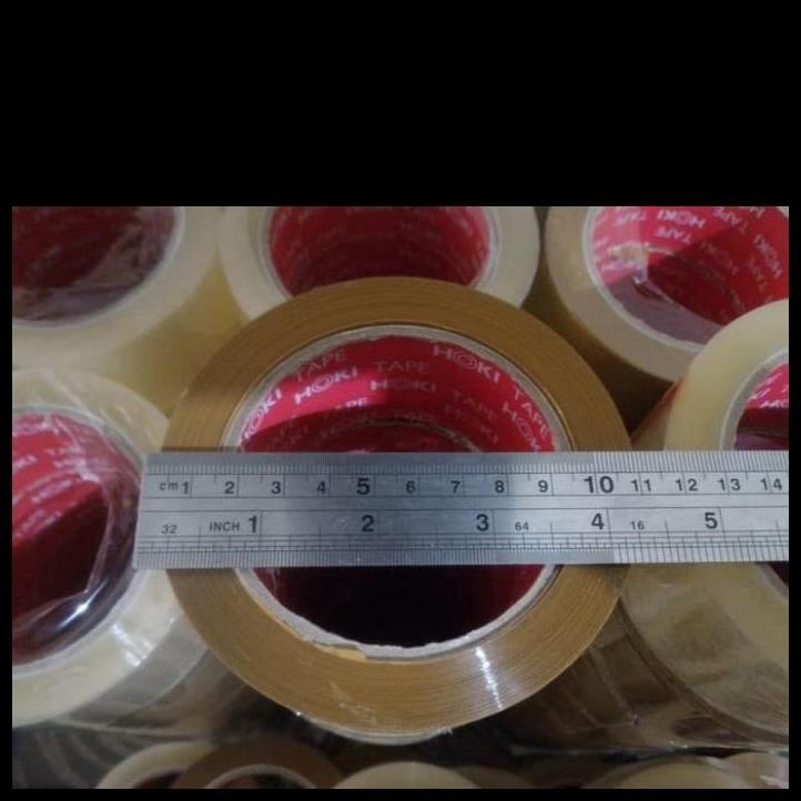 GRATIS ONGKIR LAKBAN PUTIH/COKLATE 4,5 ANTI AIR 