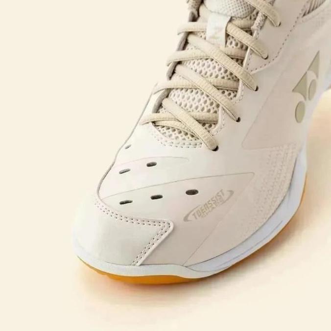 Sepatu Badminton Yonex Power Cushion 65 Z C-90 SHB65Z3CWE Wide Natural (TERBAIK) (TERBARU) (TERMURAH